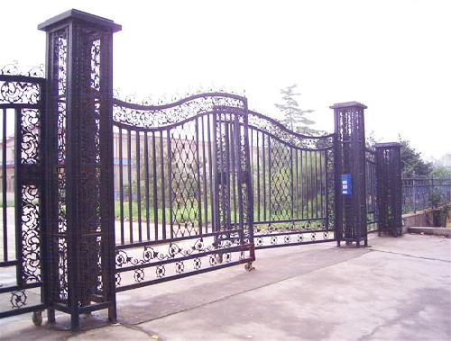 洛陽(yáng)鐵藝-鐵藝門柱